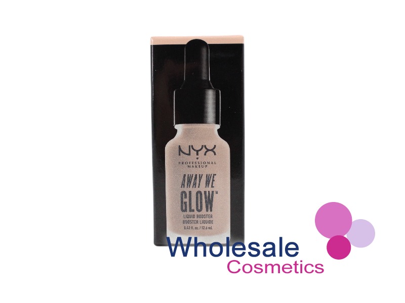 6 x NYX Professional Makeup Away We Glow Liquid Booster - AWGLB02 GLAZED DONUTS