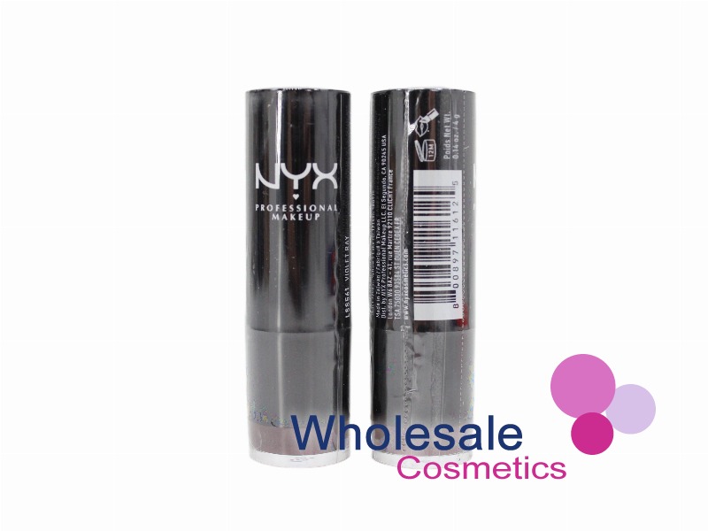 1 x NYX Professional Makeup Round Lipstick - 561 VIOLET RAY