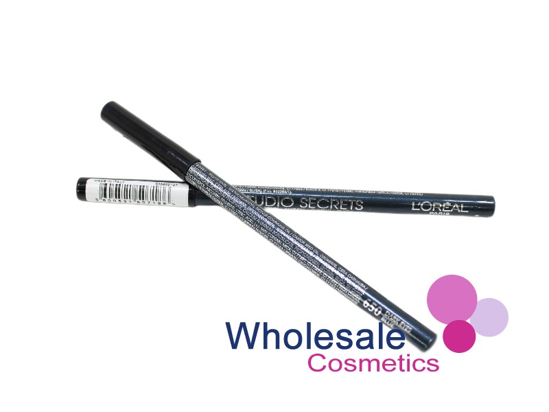 12 x L'Oreal Studio Secrets High Definition Eye Liners - 650 DARK EYES BLUE