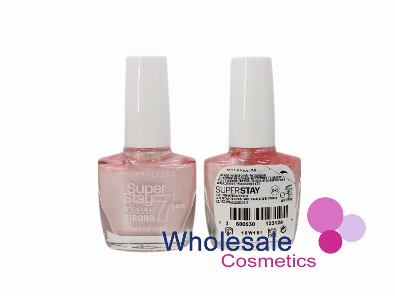 6 x Maybelline Forever Strong 7 Days Gel Nail Colour - 78 PORCELAIN