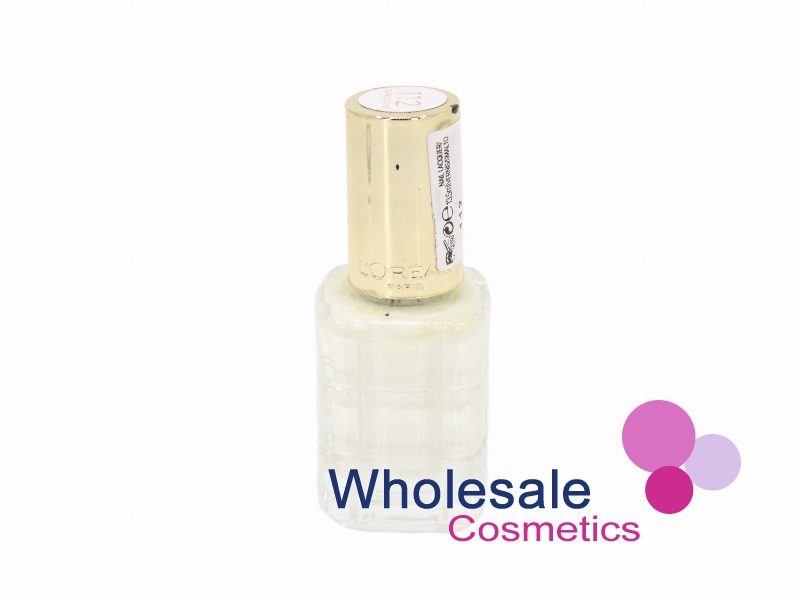 6 x L'Oreal Color Riche Nail Polish - 112 BLANC DE LUNE