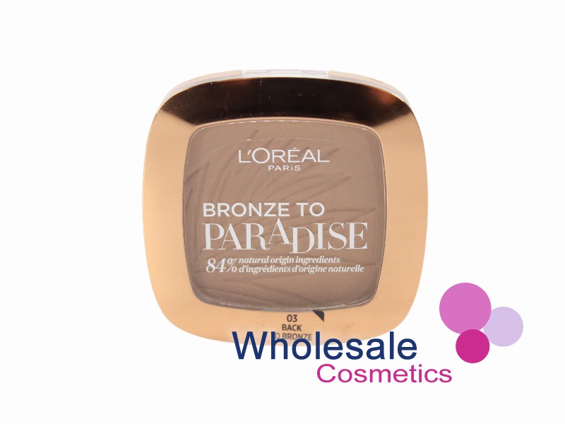6 x L'Oreal Bronze To Paradise Matte Bronzing Powder - 03 BACK TO BRONZE