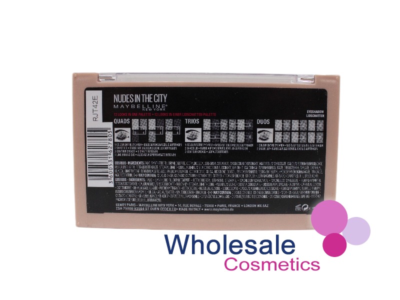 7 x Maybelline New York Nudes In The City Eyeshadow Palette