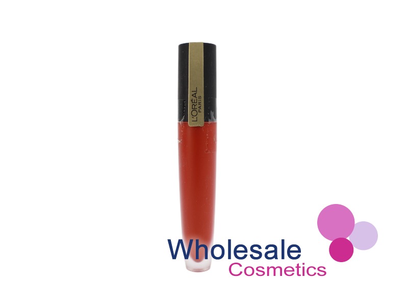 7 x L'oreal Rouge Brilliant Signature High Shine Liquid Lipstick - 115 I AM WORTH IT