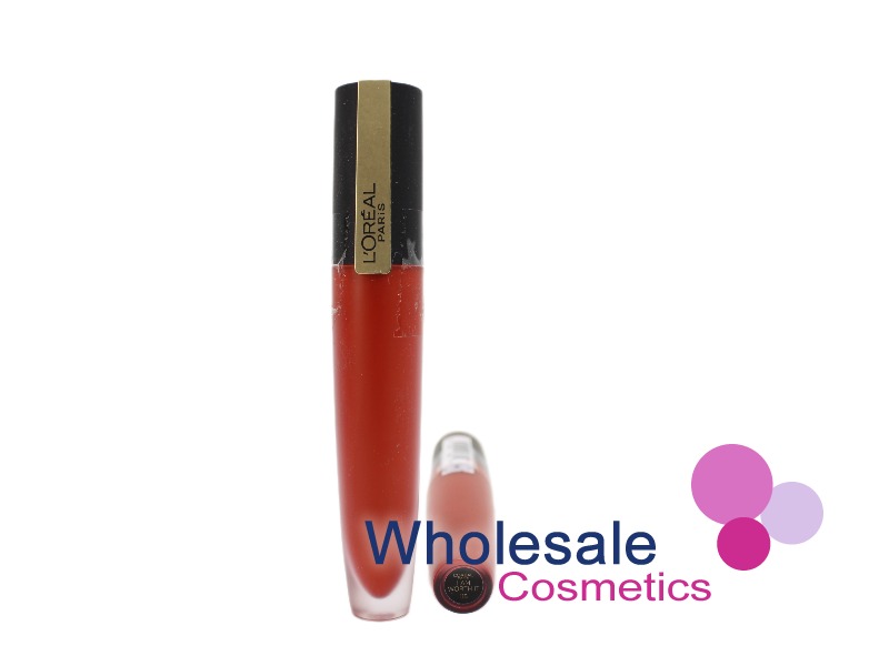 7 x L'oreal Rouge Brilliant Signature High Shine Liquid Lipstick - 115 I AM WORTH IT