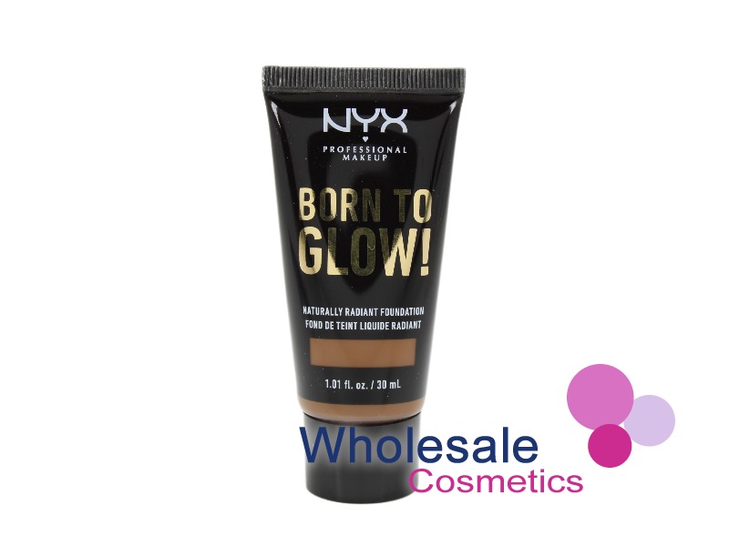 6 x NYX Professional Born to Glow Radiant Foundation - 19 MOCHA
