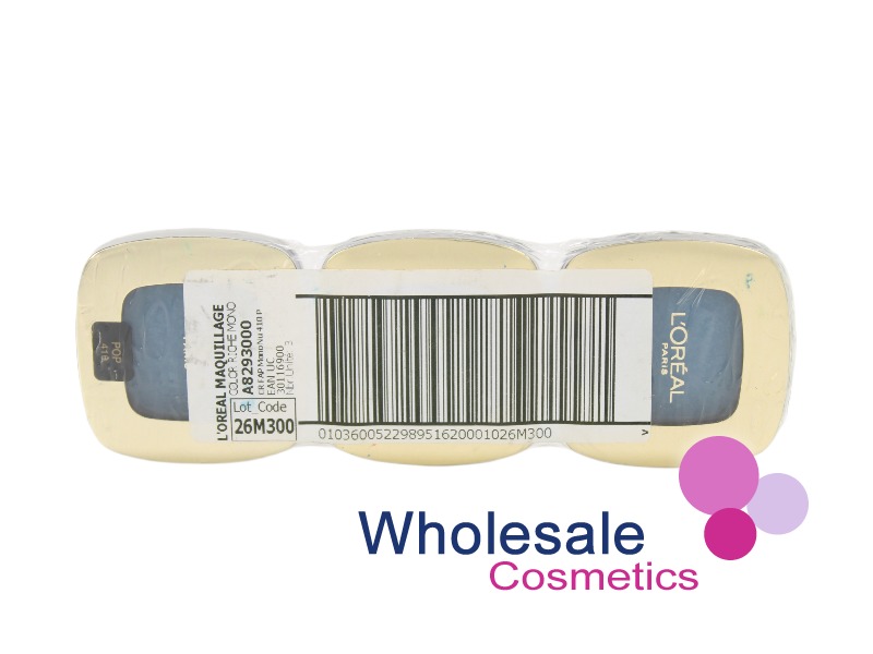 6 x L'Oreal Color Riche L'Ombre Pure Eyeshadow - 410 PUNKY TURQUIOSE