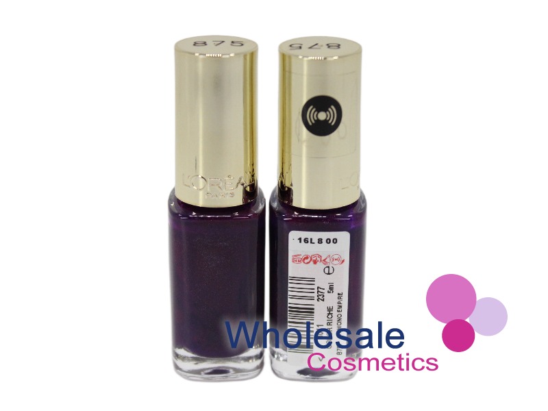 12 x L'Oreal Color Riche Nail Polish - 875 KIMONO EMPIRE