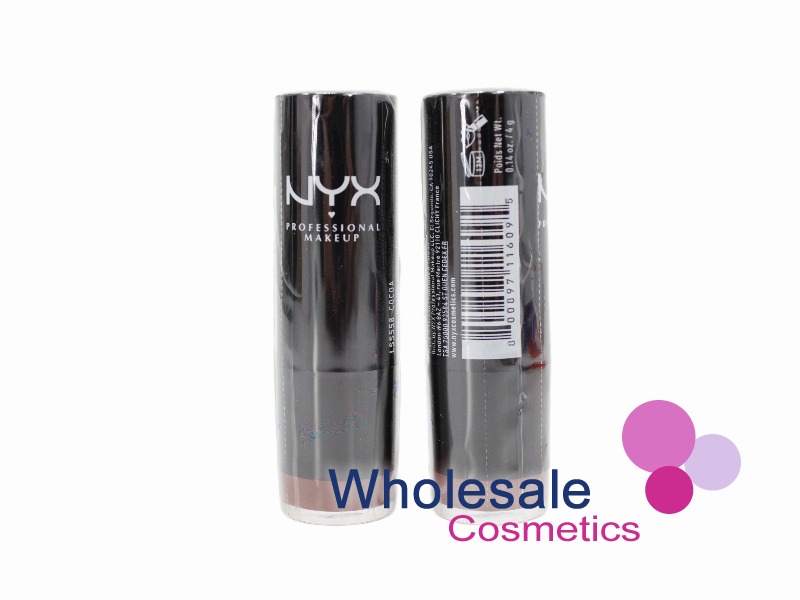 9 x NYX Professional Makeup Round Lipstick - 558 COCOA