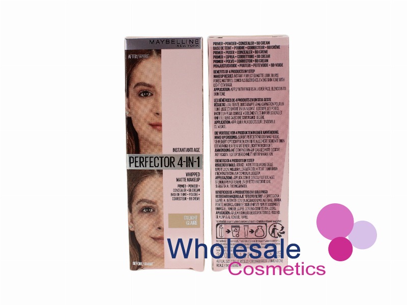 6 x Maybelline Instant Anti Age Perfector 4-in-1 Whipped Matte Makeup - 01 LIGHT CLAIRE