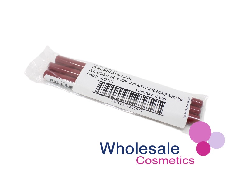 9 x Bourjois Lip Liner Contour Edition - 10 BOREDEAUX LINE