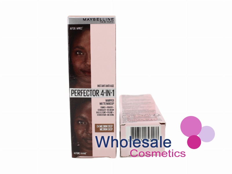 6 x Maybelline Instant Anti Age Perfector 4-in-1 Whipped Matte Makeup - 04 MEDIUM/DEEP