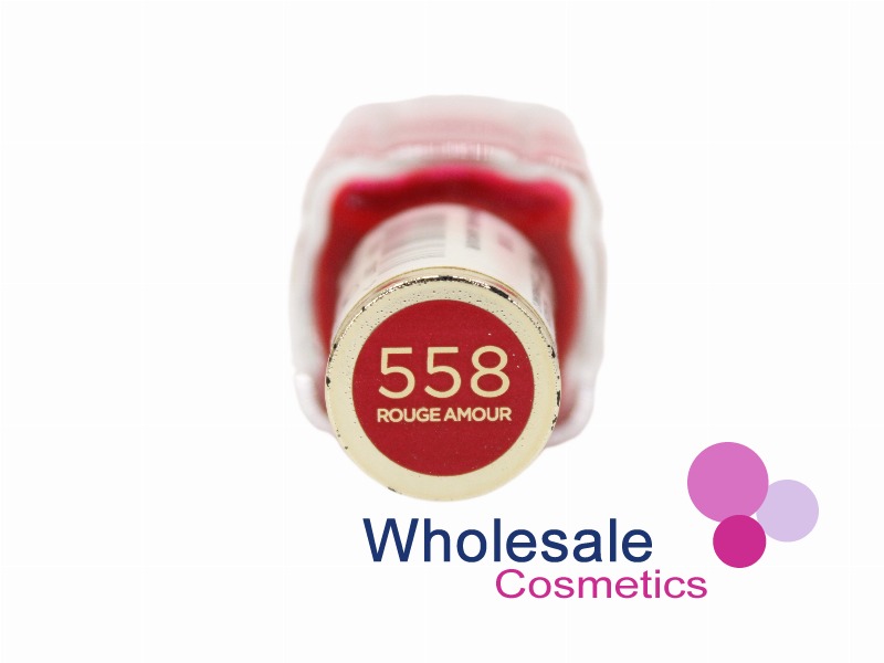 6 x L'Oreal Color Riche Nail Polish - 558 ROUGE AMOUR