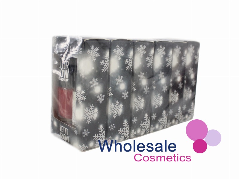 6 x Maybelline Colorshow Have Your Self A Merry Little Mani Duo Nail Polish - LET IT SNOW