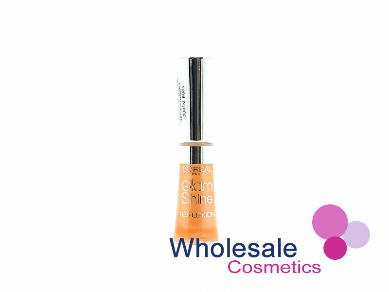 12 x L'Oreal Glam Shine Reflexion Lip Gloss TESTER STOCK - 175 SHEER PAPAYA