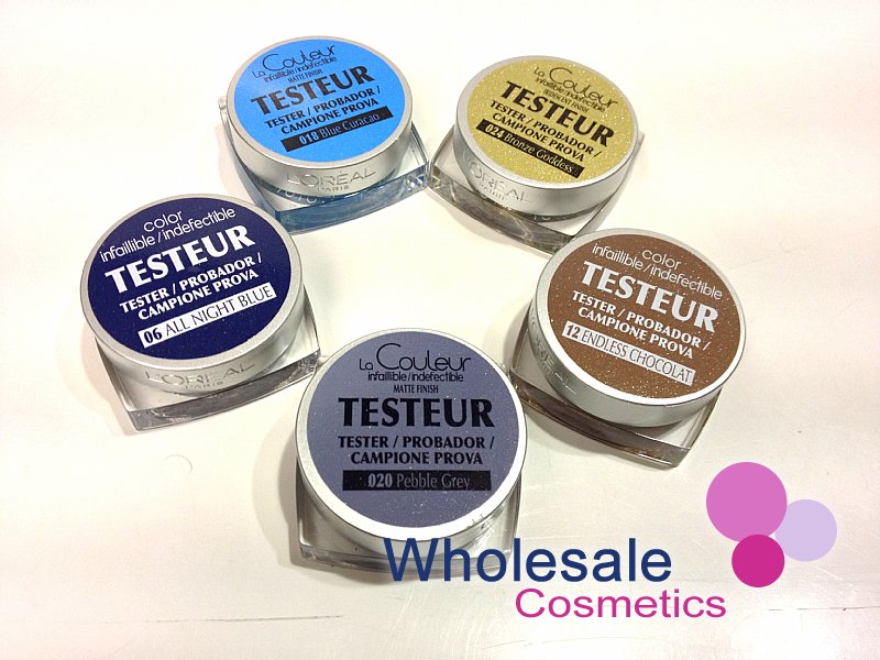 24 x L'Oreal Infallible Eyes 24Hr Hold Velvety Powder Eyeshadow TESTERS