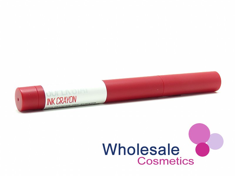 3 X Maybelline Superstay Ink Crayon Lippenstift – Farbe 75 'Speak Your Mind', Matt, Bis Zu 8 Stunden Haltbar