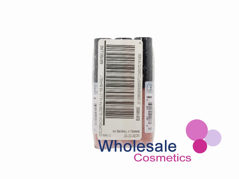 9 x Maybelline Color Show Lip Gloss - 165 BARELY THERE PINK